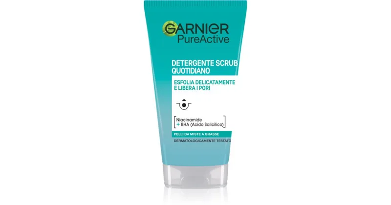 Garnier native skin pure cleansing gel 150 ml tube