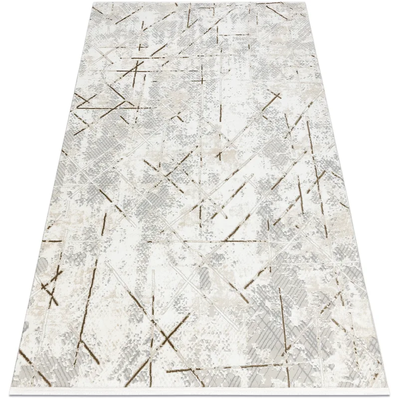 Χαλιά Rugsx Μοντέρνο χαλί DUKE 51393 κρεμ / χ 200x290 cm