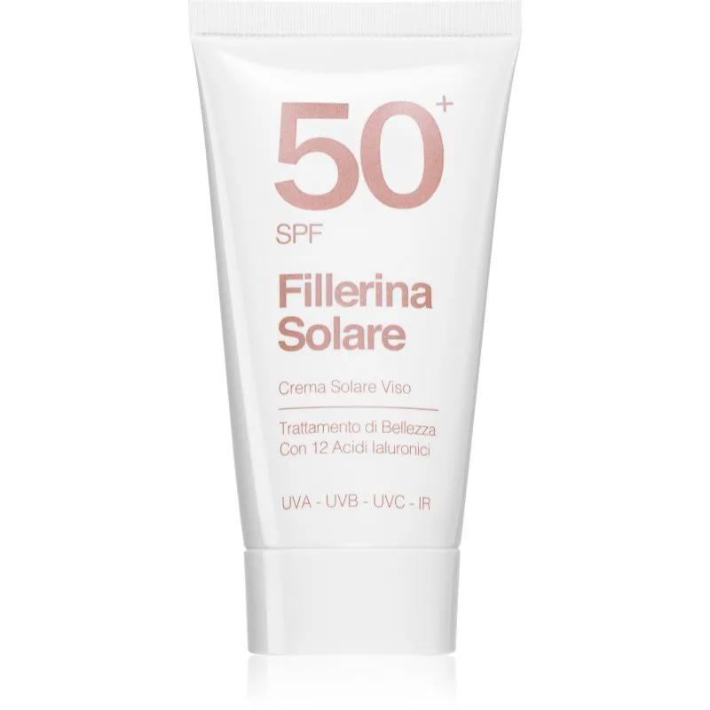 Fillerina Sun Beauty Crema Solare Viso αντηλιακή κρέμα προσώπου SPF 50 50 ml
