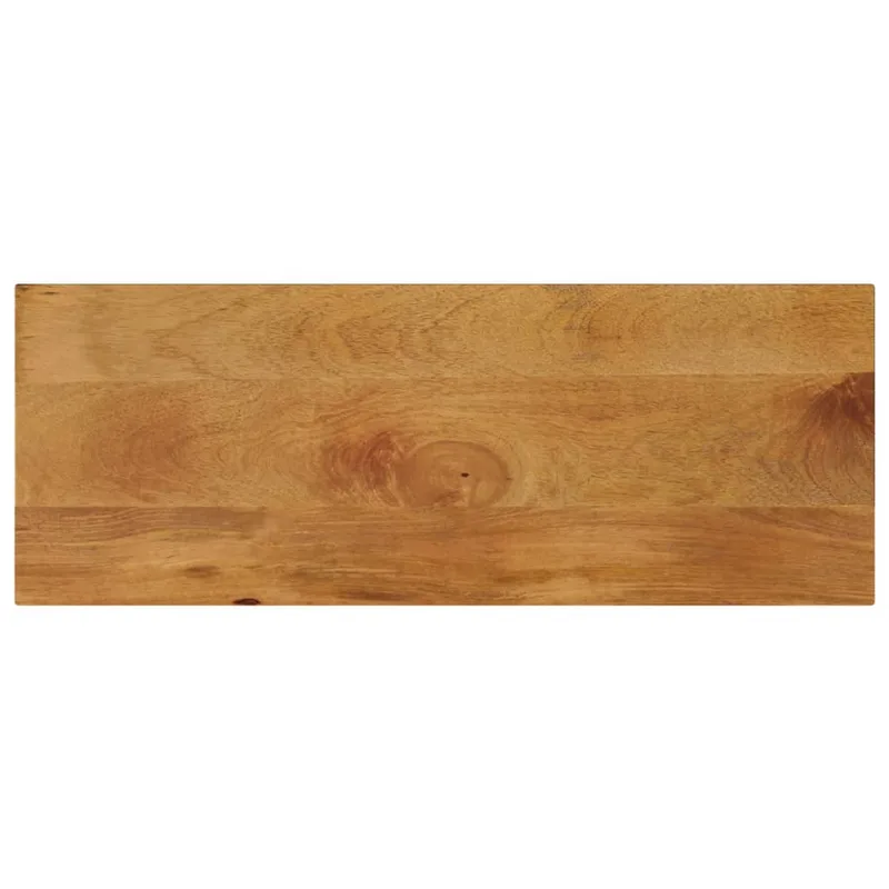 vidaXL Επιφάνεια Τραπεζιού Ορθογώνια 80x20x3,8 εκ. από Μασίφ Ξύλο Μάνγκο