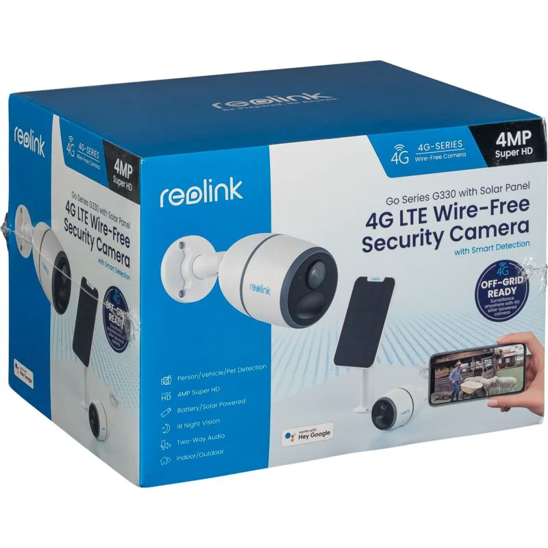 Reolink Go Series G330 with Solar Panel