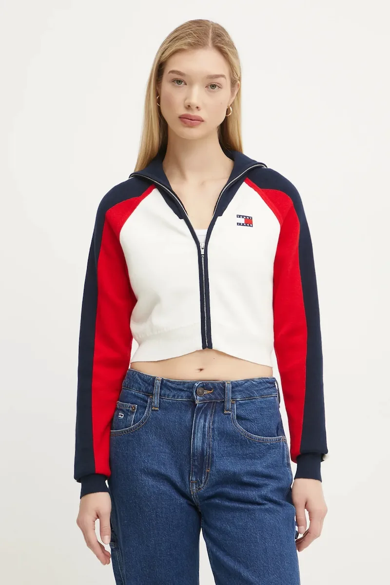 Ζακέτα από μίγμα μαλλιού Tommy Jeans
