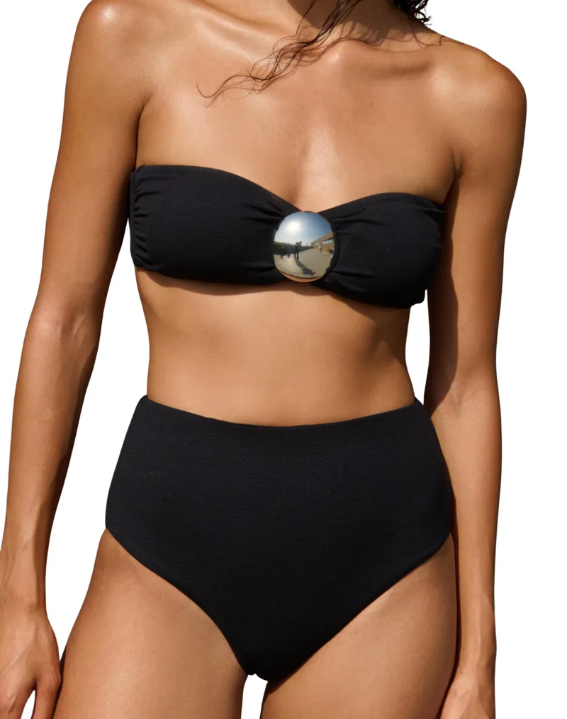 Sophie Deloudi - Μαγιό Γυναικείο Πάνω Zenia Bikini Top-Onyx