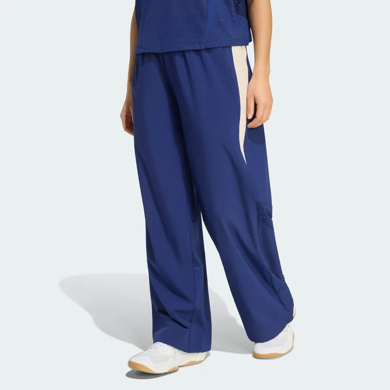 adidas W Hyperglam Color Block Wide Woven Pants (9000284448_5123)