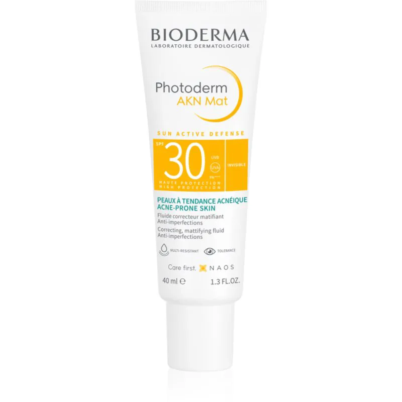 Bioderma Photoderm AKN Mat προστετυτικό υγρό SPF 30 40 ml