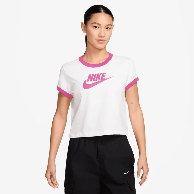 Nike Sportswear Short-Sleeve Ringer Γυναικείο T-shirt (9000232380_86374)