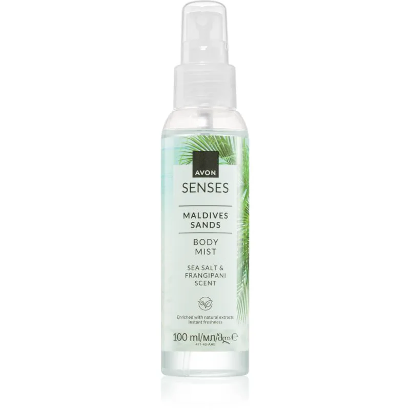 Avon Senses Maldives Sands δροσιστικό σπρεϊ σώματος 100 ml