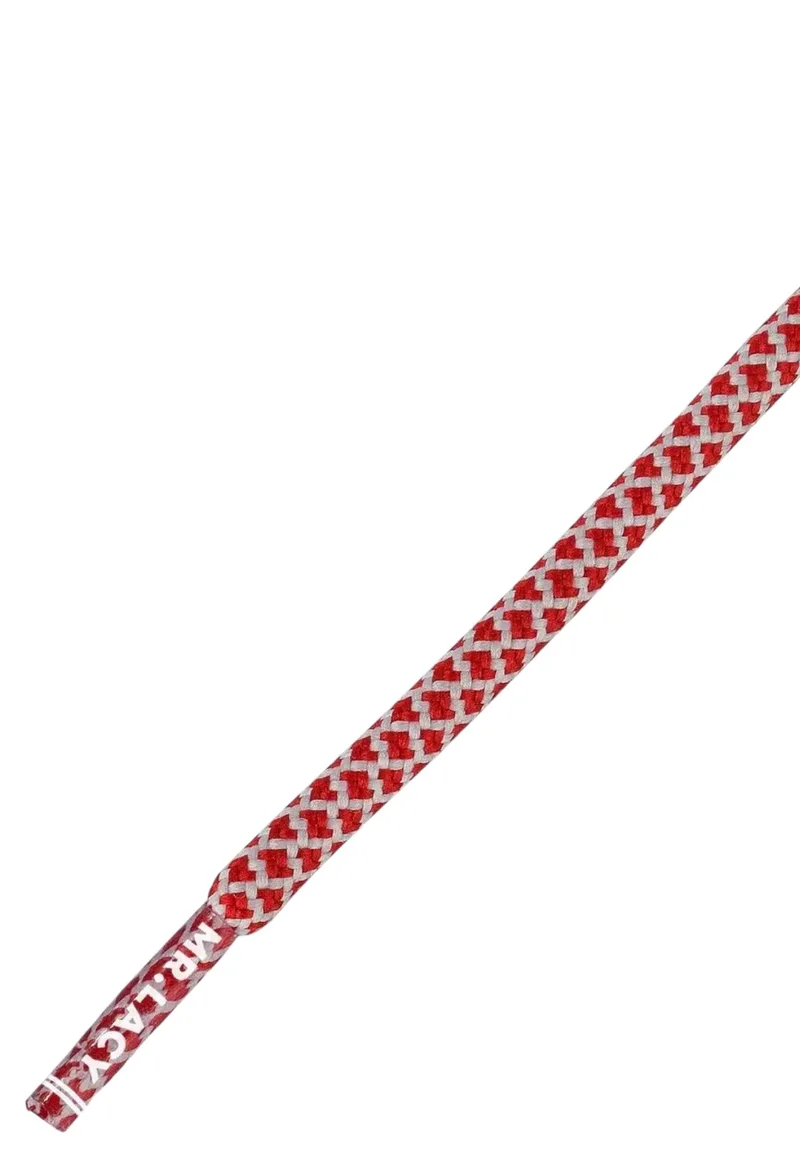 Κορδόνια Mr. Lacy Ropies 130cm RedWhite 316754-RedWht