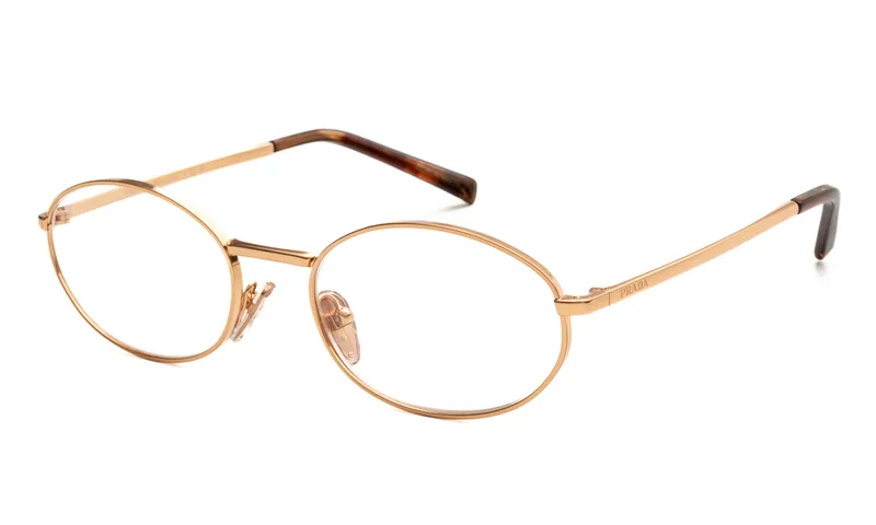 PRADA ΣΚΕΛΕΤΟΣ ΟΡΑΣΕΩΣ PRADA A57V ZVF1O1 5219 A57V Χρυσό