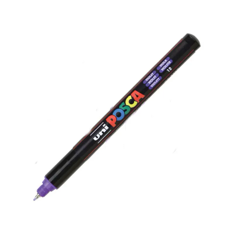 Μαρκαδόρος Posca 0.7mm Extra Fine PC-1MR - Violet
