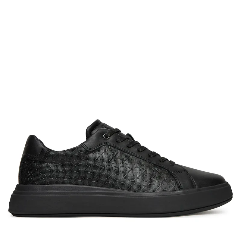 Αθλητικά Calvin Klein Chunky Low Top Lace Up Mono HM0HM01970 Μαύρο