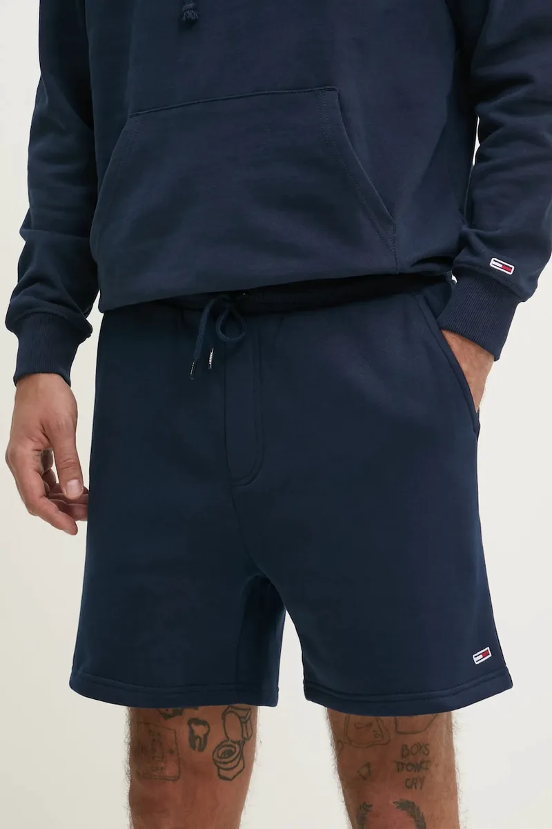 Tommy Jeans σορτς επίσημα ανδρικά βαμβακερά