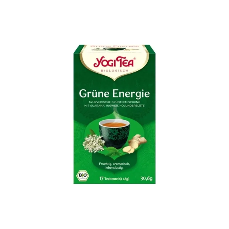 Yogi Tea Organic Green Tea "Energy", 30.60 G