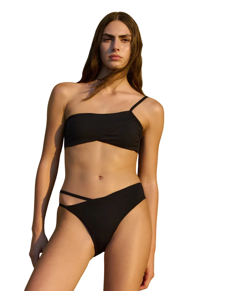 Sophie Deloudi - Μαγιό Γυναικείο Πάνω Tatum Bikini Top-Onyx