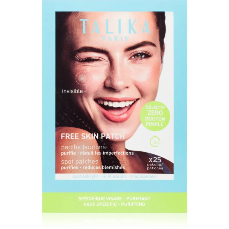 Talika Free Skin Patch τοπική φροντίδα κατά της ακμής 25 τμχ