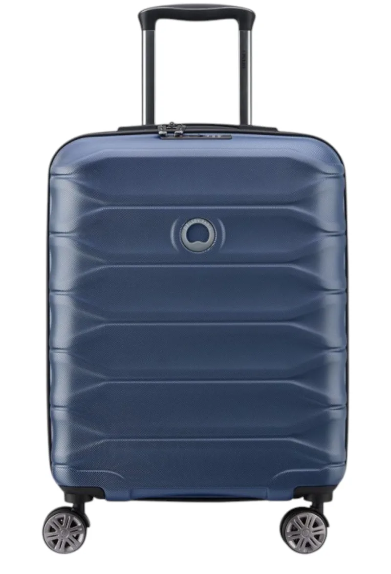 Βαλίτσα Καμπίνας Delsey Τροχήλατη Slim Meteor Expandable 55×40×20/22cm 386980312Ε9-DARK BLUE