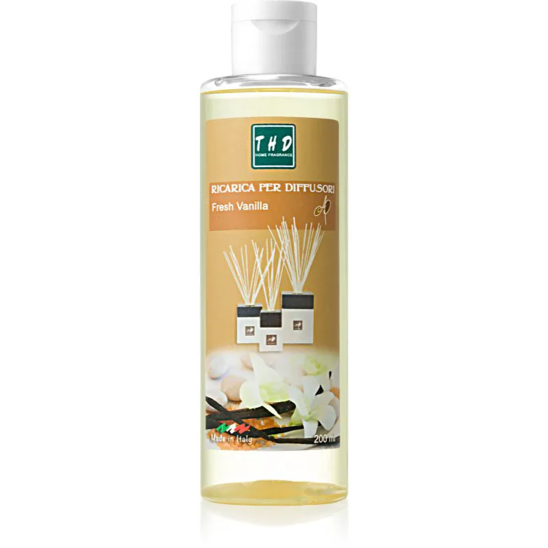 THD Ricarica Fresh Vanilla ανταλλακτικό για διαχυτές αρώματος 200 ml