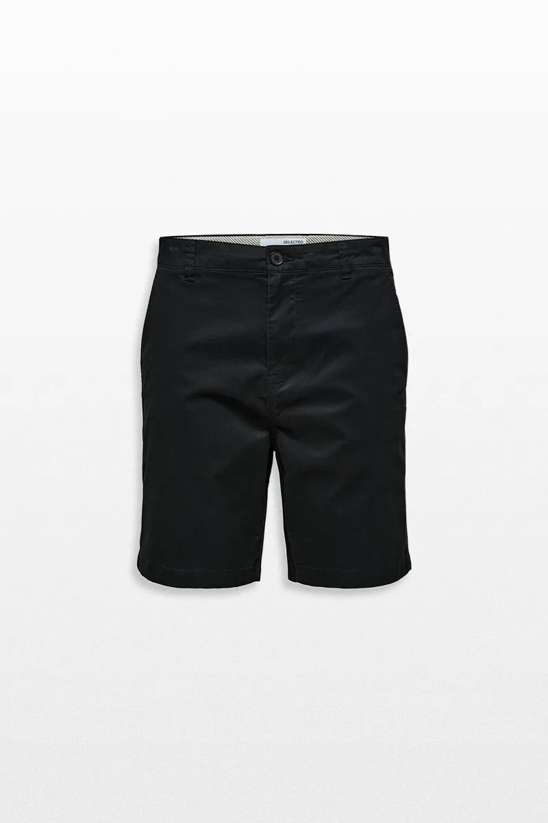 SELECTED HOMME Ανδρικό Μαύρο Comfort Fit Shorts