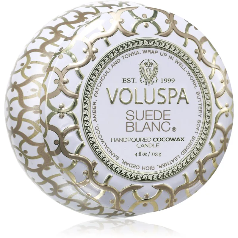 VOLUSPA Maison Blanc Suede Blanc αρωματικό κερί 113 γρ