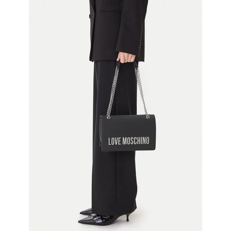 Τσάντα LOVE MOSCHINO JC4192PP0NKD000B Μαύρο