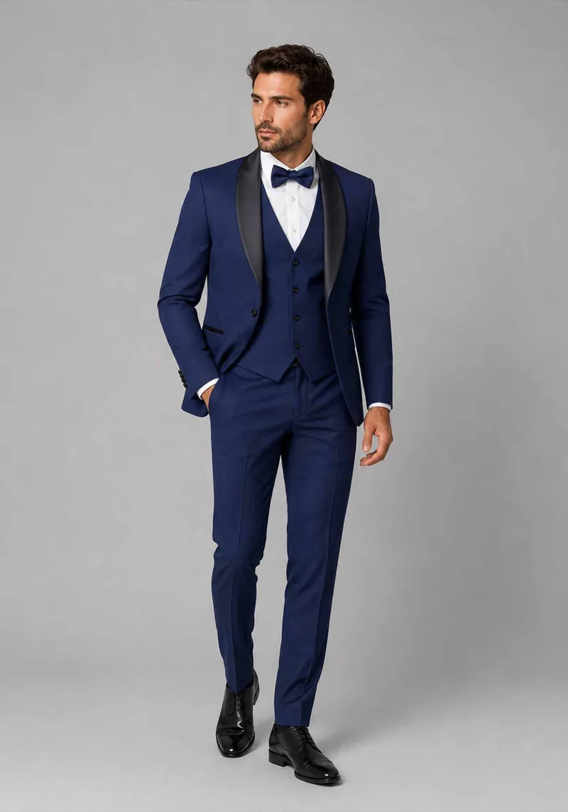 V1969 3 Pieces Κοστούμι Giovanni - 07.37.GIOVANNI Navy