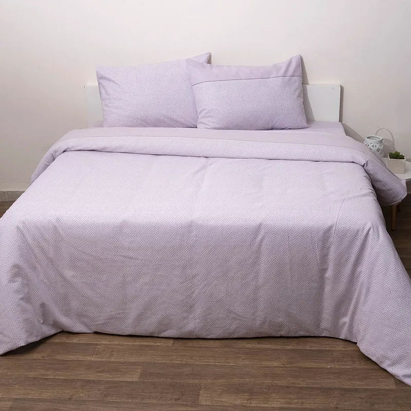 Παπλωματοθήκη Φανελένια Μονό 160X240 Viopros 2556 Ροζ (160x240)