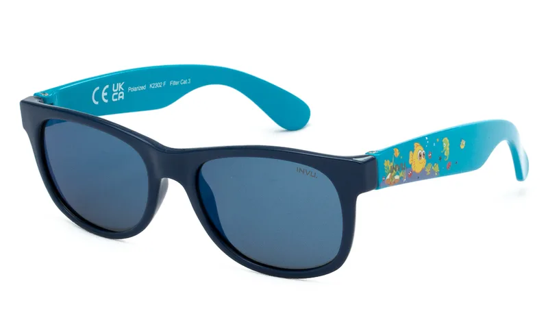 INVU ΓΥΑΛΙΑ ΗΛΙΟΥ INVU JUNIOR K2302 F ONE SIZE K2302 Μπλέ