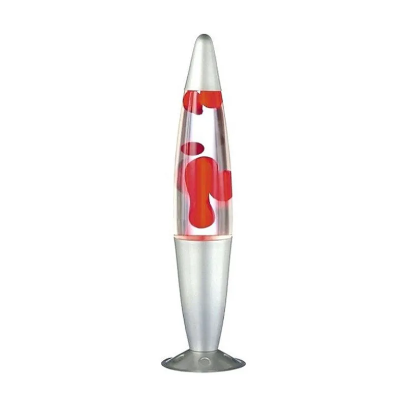 Red Relax Motion Διακοσμητικό Φωτιστικό Lava Lamp σε Κόκκινο Χρώμα