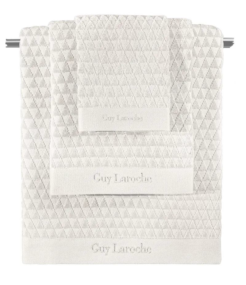Σετ Πετσέτες 3 Τεμαχίων Guy Laroche Tokyo White