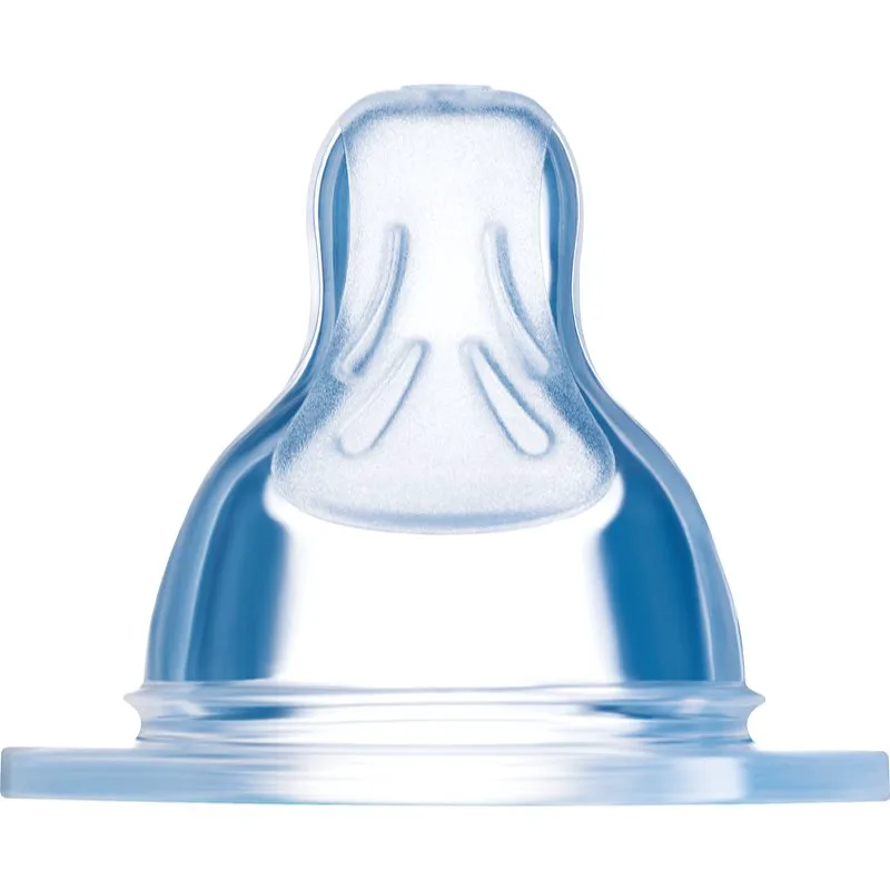 MAM Baby Bottles Teat 2 θηλή μπιμπερό 2m+ 1 τμχ