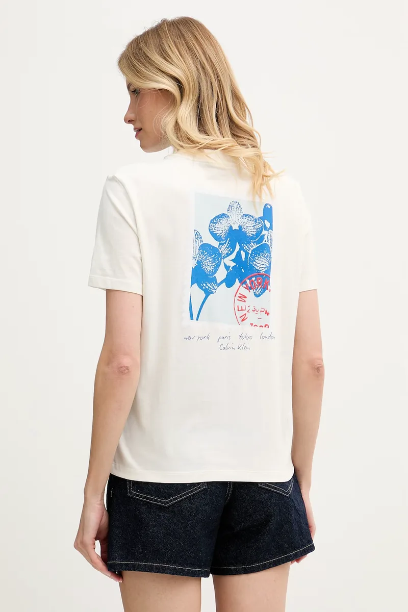 Calvin Klein Jeans t-shirt Γυναικείος βαμβακερός