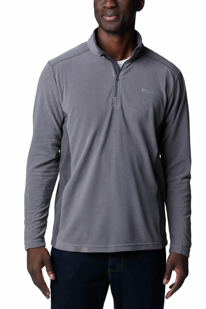 ΑΝΔΡΙΚΗ ΜΠΛΟΥΖΑ KLAMATH RANGE™ II HALF ZIP FLEECE COLUMBIA ΚΑΝΟΝΙΚΗ ΓΡΑΜΜΗ ΓΚΡΙ