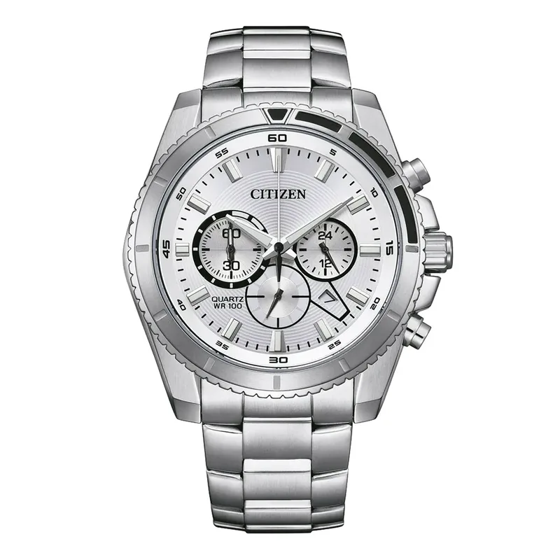 CITIZEN Stainless Steel Chronograph AN8200-50A