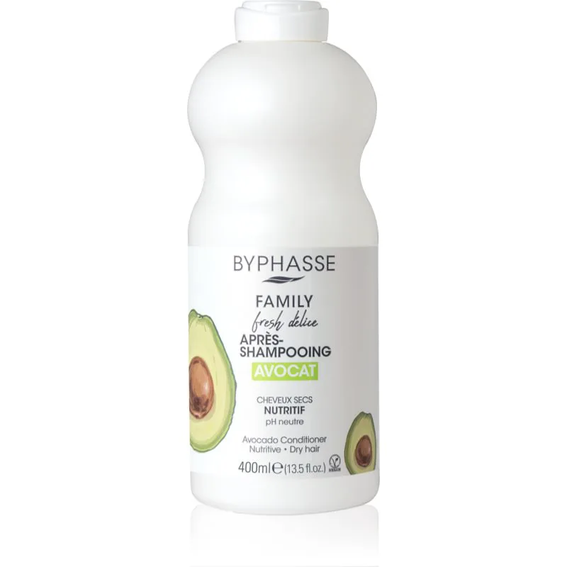 BYPHASSE Avocat κοντίσιονερ για ξηρά μαλλιά 400 ml