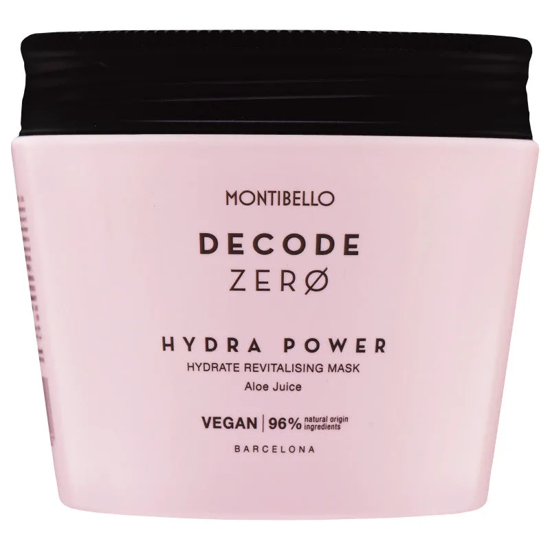 Montibello Decode Zero Hydra Power intensely hydrating hair mask, 500 ml