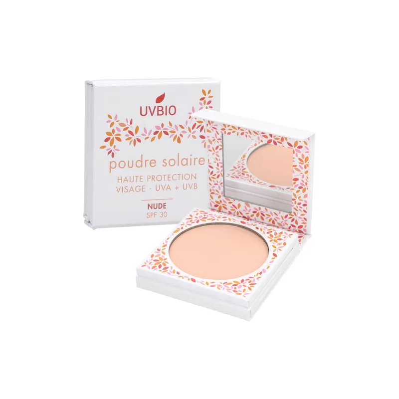 Uvbio Sun Powder Foundation Spf 30, Nude (10 G)