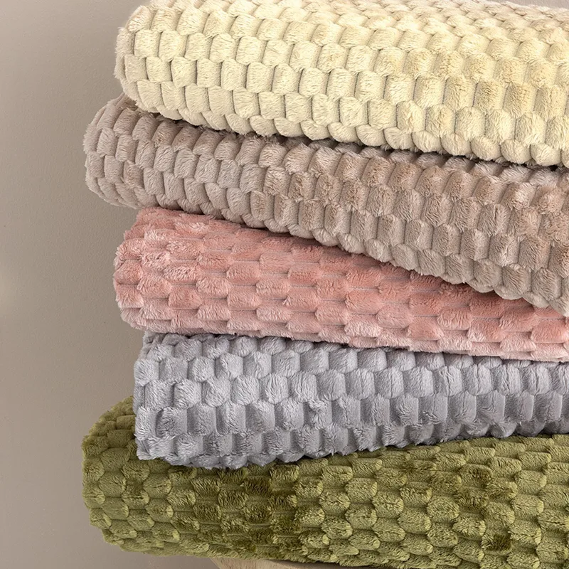 Κουβέρτα Fleece Μονή Palamaiki Aster Creme 160x220