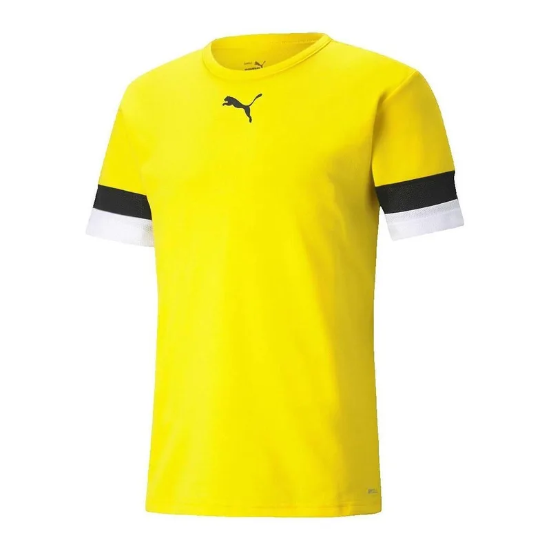T-shirt με κοντά μανίκια Puma Maillot Teamrisey Jaune