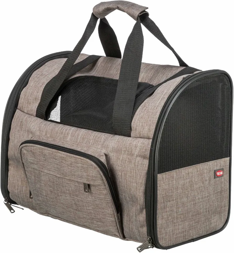 ΤΣΑΝΤΑ ΜΕΤΑΦΟΡΑΣ TRIXIE BACKPACK SHIVA ΚΑΦΕ ΜΠΕΖ (41X30X21CM)