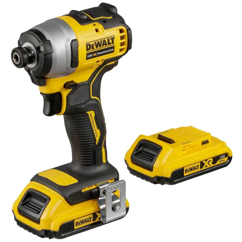DeWalt DCF809D2T-QW 18V Cordless Impact Driver with 2 Ah Battery