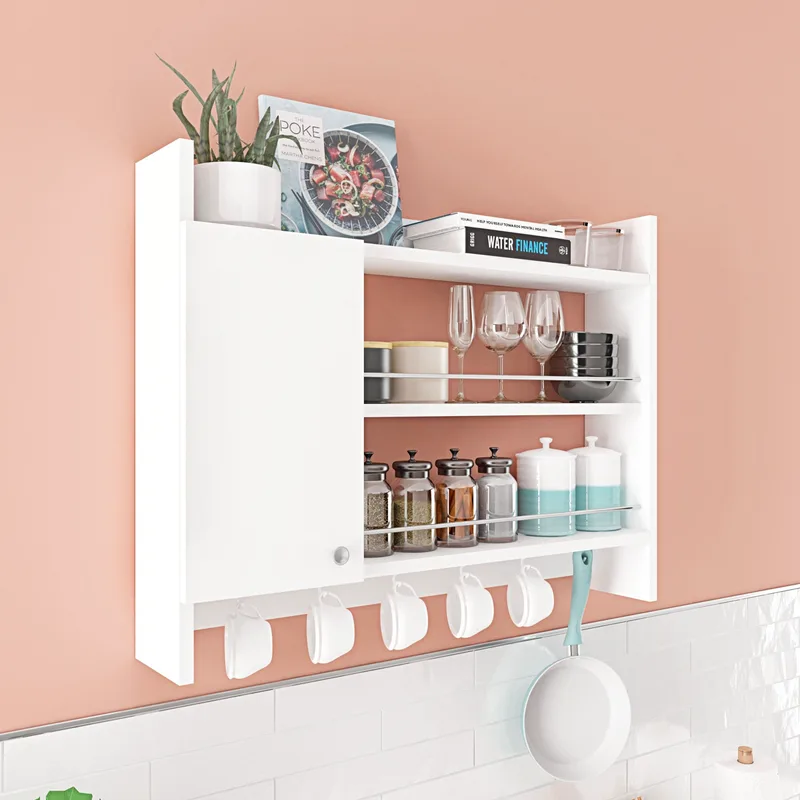 Ράφι Κουζίνας Knerr - White 935Cmn1307 (85x65x15)
