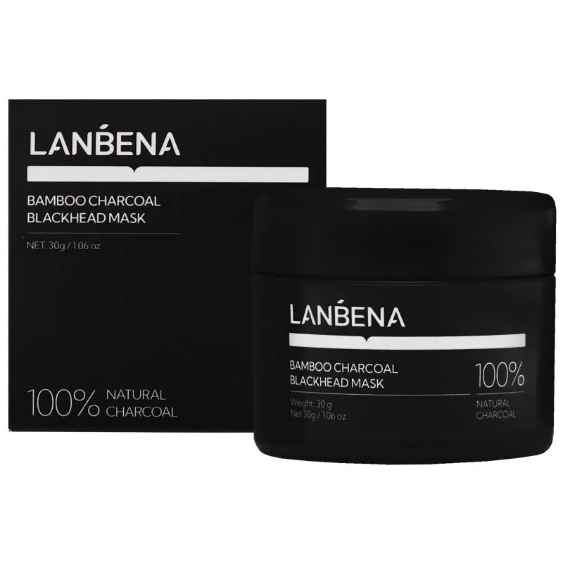 Bamboo charcoal face mask Lanbena Blackhead 30g