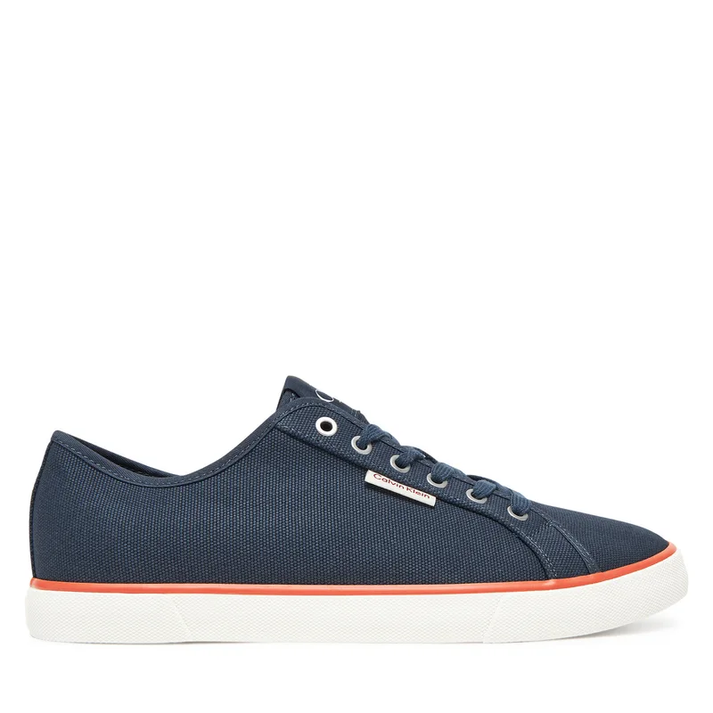 Πάνινα παπούτσια Calvin Klein Jeans Ess Vulc Low Mg Cv YM0YM01301 Σκούρο μπλε