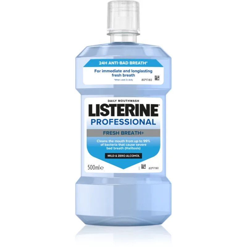 Listerine Professional Fresh Breath+ στοματικό διάλυμα για φρέσκια αναπνοή 500 ml