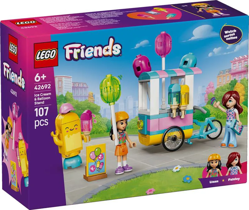 LEGO® Friends Ice Cream & Balloon Stand (42692)
