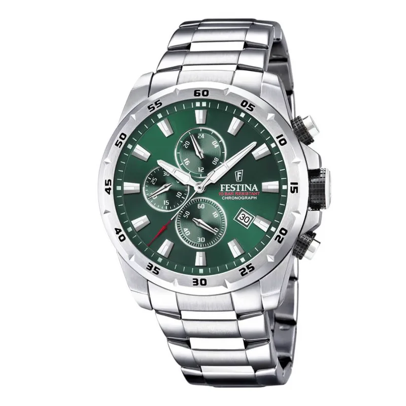 FESTINA Chronograph Stainless Steel Bracelet F20463/3