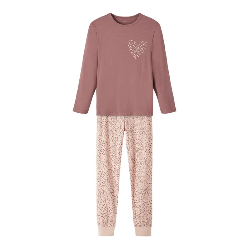 Πιτζάμα κορίτσι name it-13206985-Rose Taupe