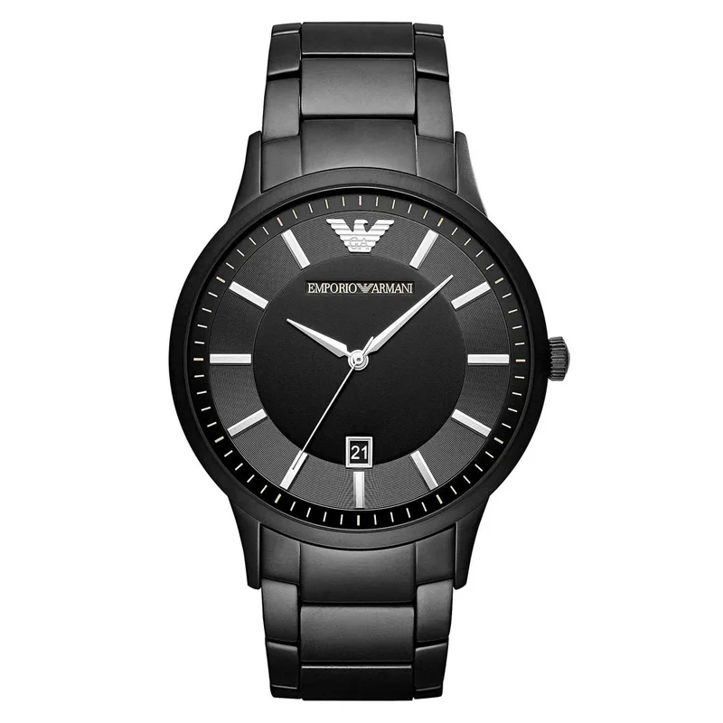 EMPORIO ARMANI Black Stainless Steel Bracelet AR11079
