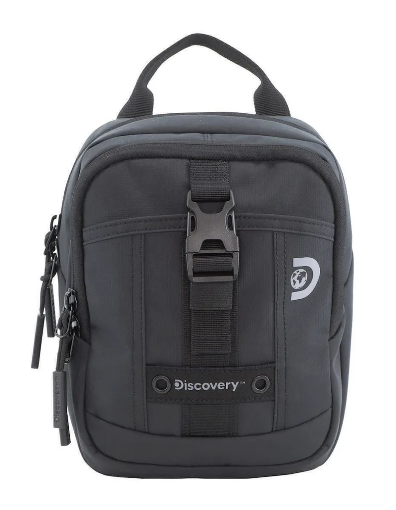 Discovery Τσαντάκι Ώμου Shield Utility Bag D00112-06 Μαύρο