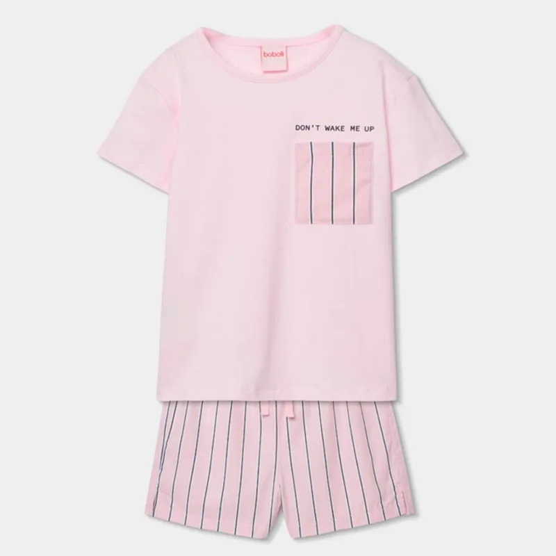 Πιτζάμα μακό κορίτσι Boboli-483106-3954-Pink